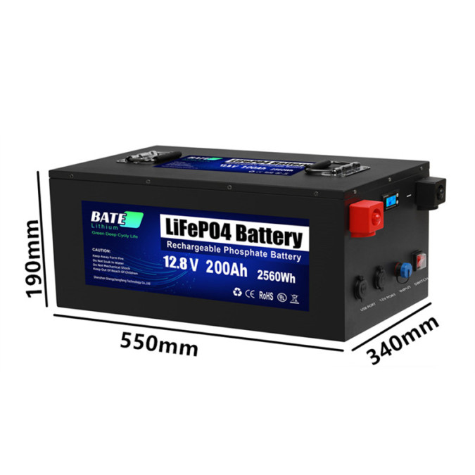 Акумулятор Bate LFP12200 12V 200Аh 2560Wh LiFePO4