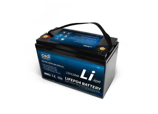 Акумулятор CODI LFP12120 12V 120Аh 1536Wh LiFePO4