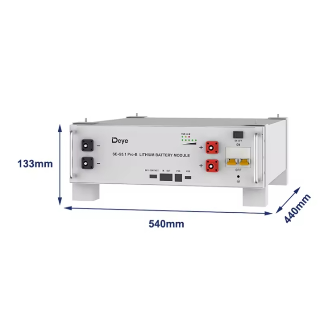 Акумулятор DEYE SE-G5.1 Pro-B 51.2V 100Ah 5120Wh LiFePO4