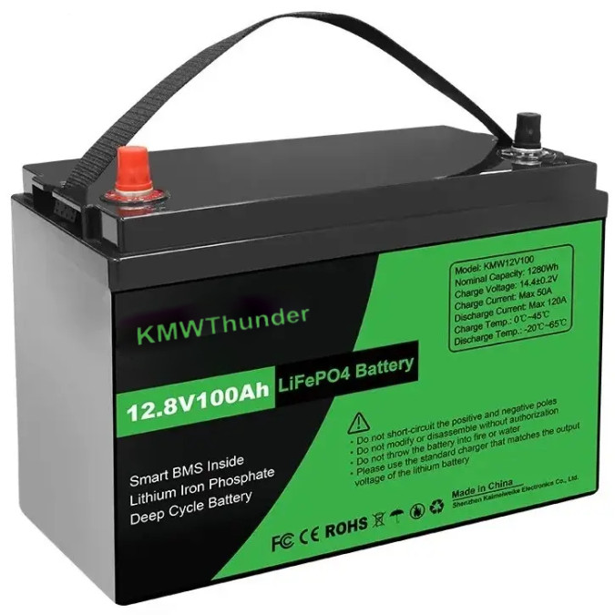 Акумулятор KMW Thunder 12V 100Аh 1280Wh LiFePO4