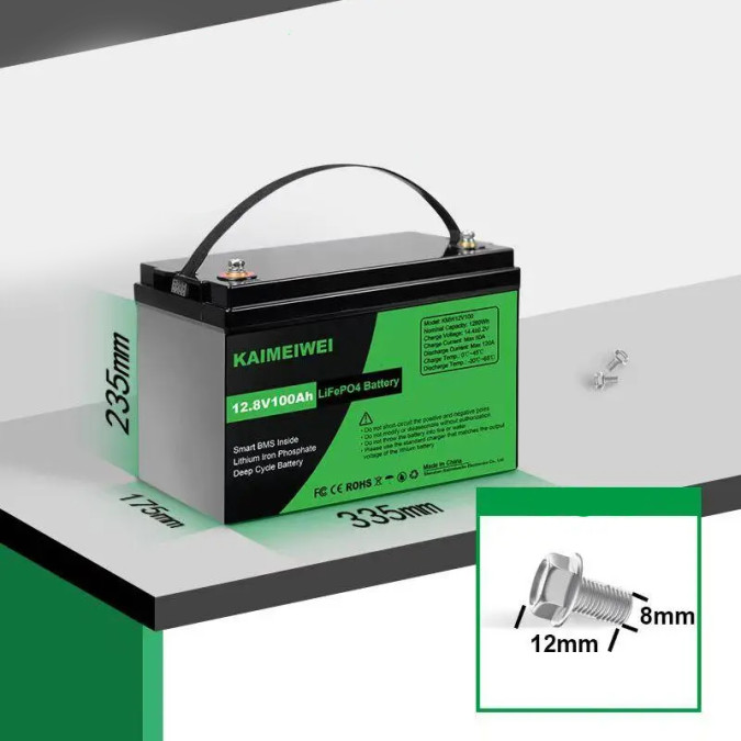 Акумулятор KMW Thunder 12V 100Аh 1280Wh LiFePO4