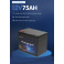 Акумулятор MARKSON LFP1275 12V 75Аh 960Wh LiFePO4