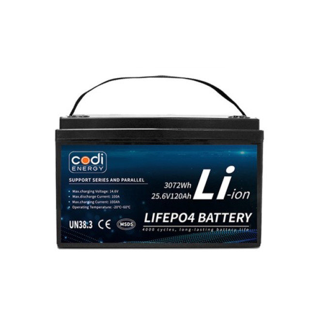 Акумулятор CODI LFP24120 24V 120Ah 3072Wh LiFePO4