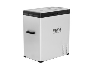 Холодильник автомобільний Brevia 75л (компресор LG) 22475 80W, сірий