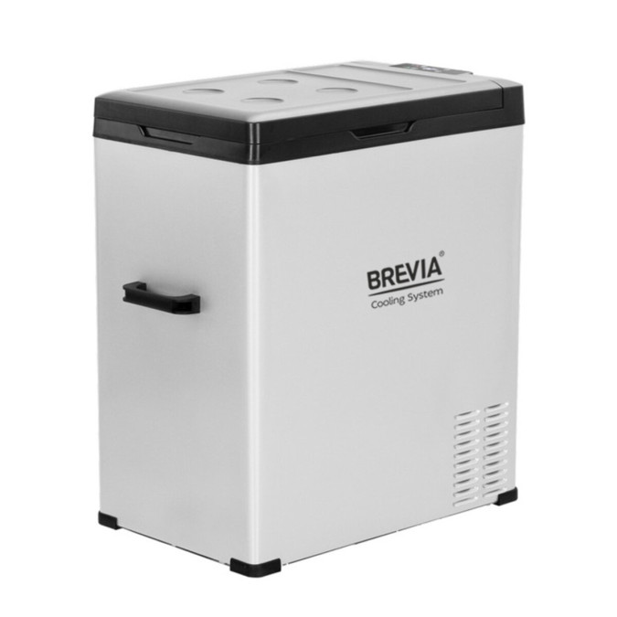 Холодильник автомобільний Brevia 75л (компресор LG) 22475 80W, сірий