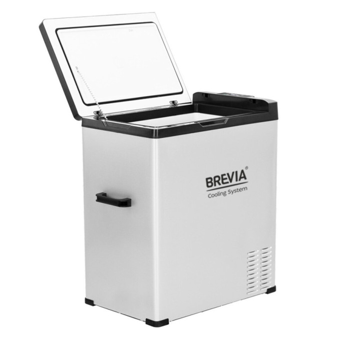 Холодильник автомобільний Brevia 75л (компресор LG) 22475 80W, сірий