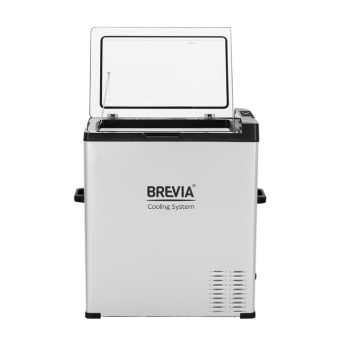 Холодильник автомобільний Brevia 75л (компресор LG) 22475 80W, сірий