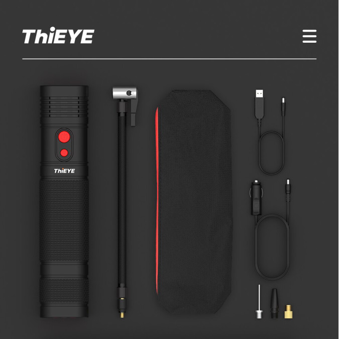 Бездротовий автомобільний компресор ThiEYE AirKit ONE 120PSI