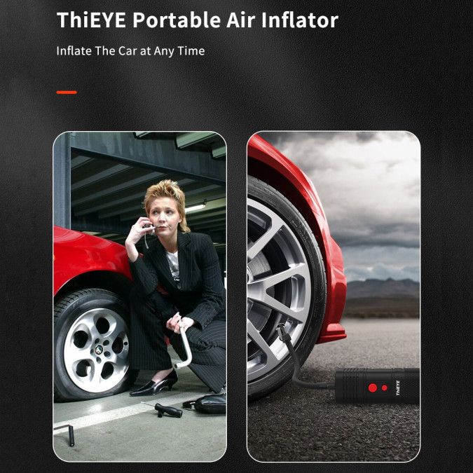 Бездротовий автомобільний компресор ThiEYE AirKit ONE 120PSI