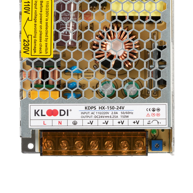 Блок живлення KLOODI KDPS-HX 150 24V 150W IP20
