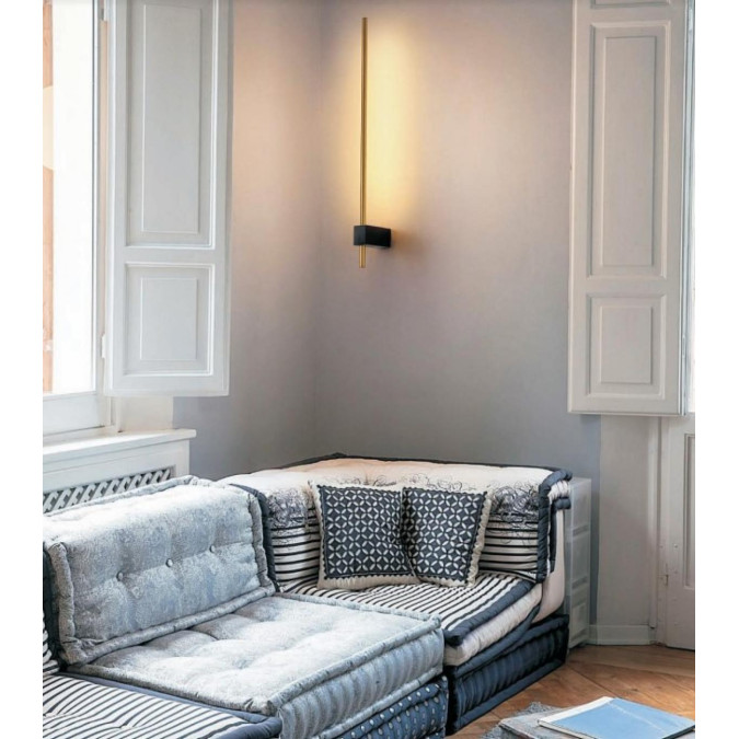 Бра KLOODI DECO WA-GALA SQ595 3K BK/GD