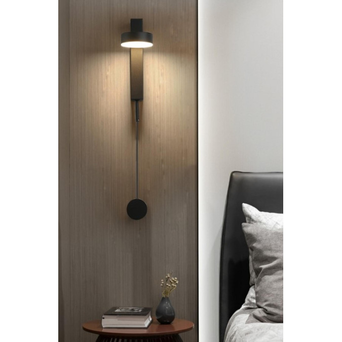 Бра KLOODI DECO WA-CLOCK 210 5W 3K BK