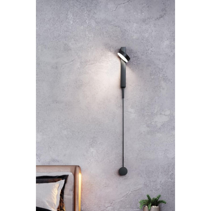Бра KLOODI DECO WA-CLOCK 210 5W 3K BK