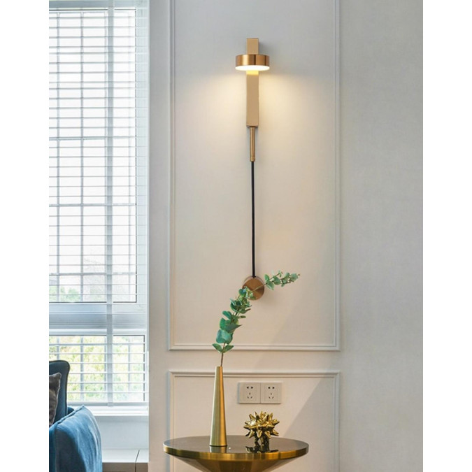 Бра KLOODI DECO WA-CLOCK 210 5W 3K GD