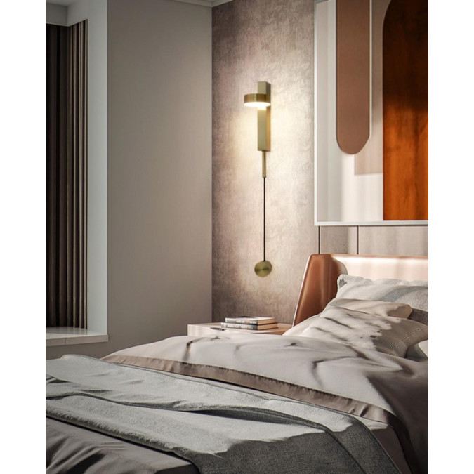 Бра KLOODI DECO WA-CLOCK 210 5W 3K GD
