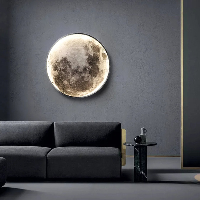 Бра KLOODI DECO WA-MOON 600 CCT BK