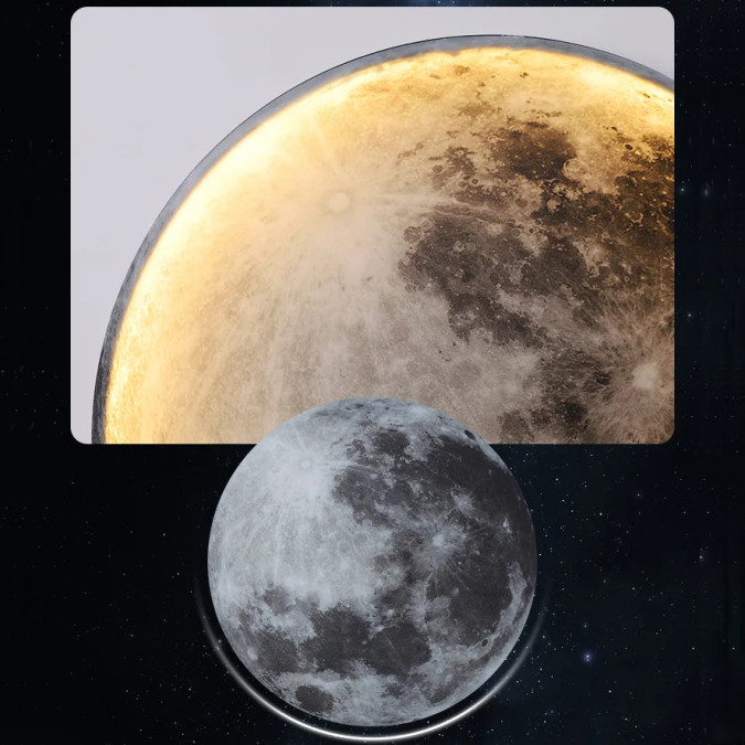 Бра KLOODI DECO WA-MOON 600 CCT BK
