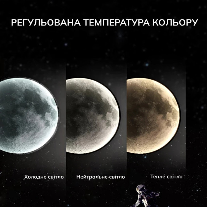 Бра KLOODI DECO WA-MOON 600 CCT BK