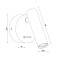 Бра KLOODI DECO WA-PIANO R110 3K WH