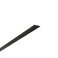 Декоративний профіль для плитки MARKSON SST PVC 01 2.5MM BK-BR, чорний-браш