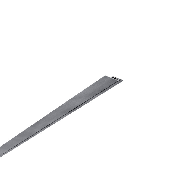 Декоративний профіль для плитки MARKSON SST PVC 01 2.5MM SL-BR, срібло-браш