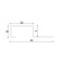 Декоративний профіль для плитки MARKSON SST SB022 25x10 SL-BR, срібло-браш
