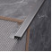 Декоративний профіль для плитки MARKSON SST SB022 25x10 SL-BR, срібло-браш