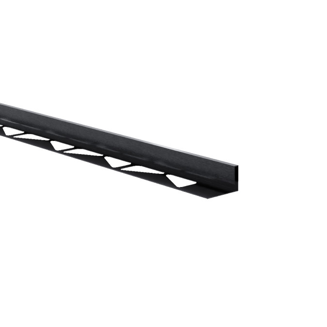 Декоративний профіль для плитки MARKSON SST SBP019 3x10 BK-BR, чорний-браш