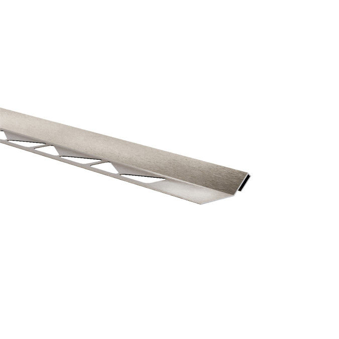 Декоративний профіль для плитки MARKSON SST SBP 14.5x3 SL-BR, срібний-браш