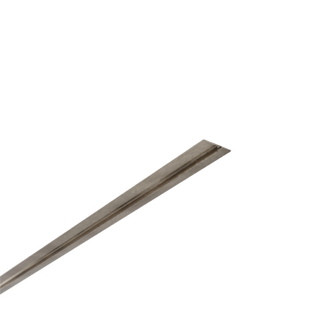 Декоративний профіль для плитки MARKSON SST STP 20x5 SL-BR, срібло-браш
