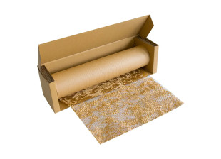 Картонний диспенсер для роздачі стільникового паперу MARKSON PAPER-HC BOX 1X 50X50M KR