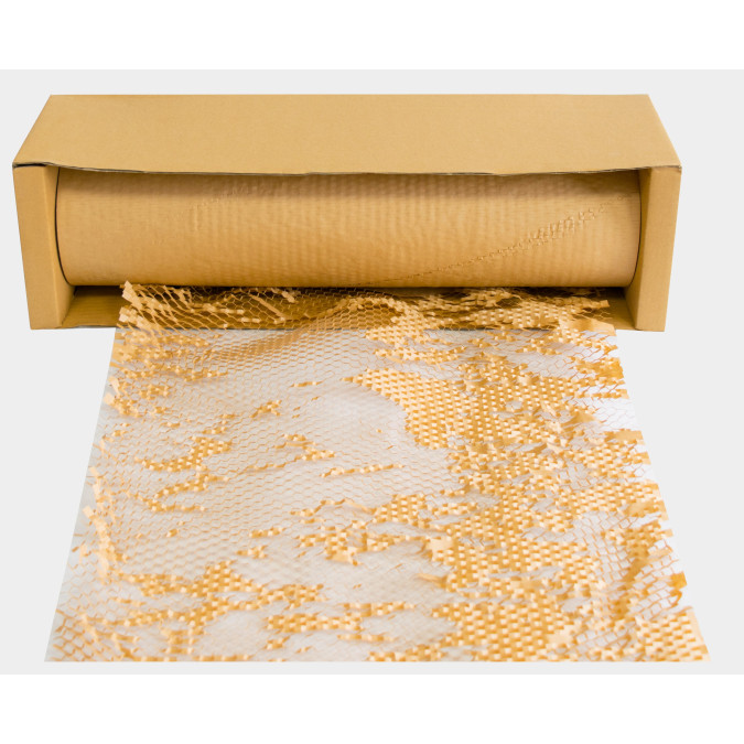 Картонний диспенсер для роздачі стільникового паперу MARKSON PAPER-HC BOX 1X 50X50M KR