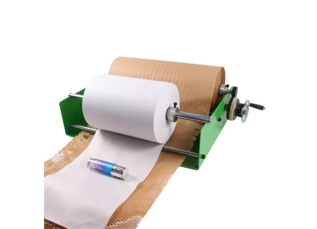Подвійний диспенсер для роздачі стільникового пакувального паперу MARKSON PAPER-PFM 2X 001