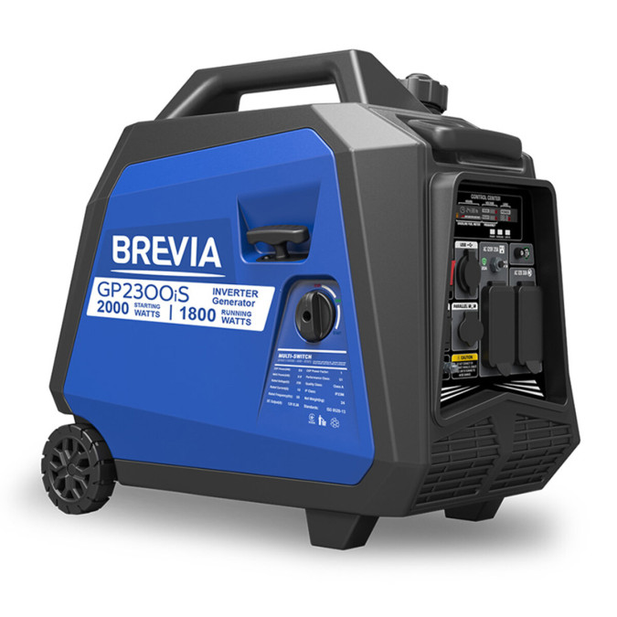 Генератор інверторний бензиновий Brevia GP2300iS 1.8kW 2000W