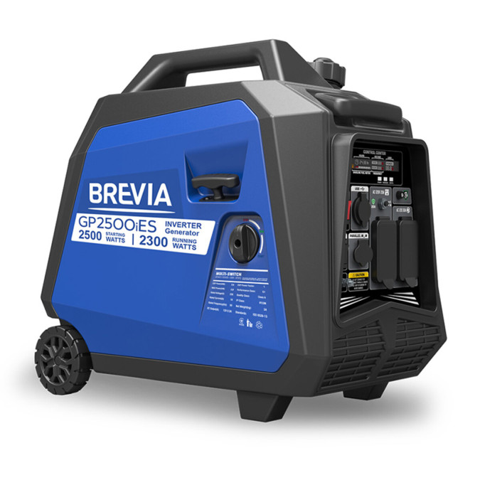 Генератор інверторний бензиновий Brevia GP2500iES 2.3kW 2500W з електростартером
