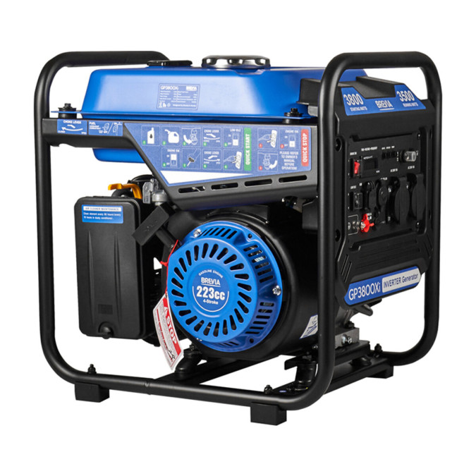 Генератор інверторний бензиновий Brevia GP3800Xi 3.5kW 3800W