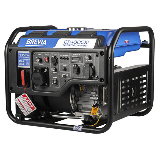 Генератор інверторний бензиновий Brevia GP4000Xi 3.8kW 4000W