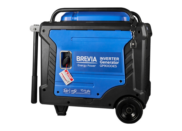 Генератор інверторний бензиновий Brevia GP9000iES 7.5kW 8000W з електростартером