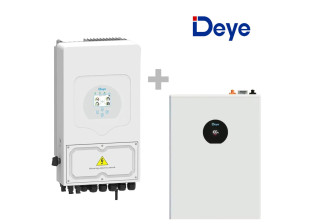 Комплект автономного живлення DEYE - інвертор Deye SUN-6K-SG05LP1-EU 48V 6000W MPPT + акумулятор DEYE SE-F5 Pro-C 51.2V 100Ah 5120Wh LiFePO4
