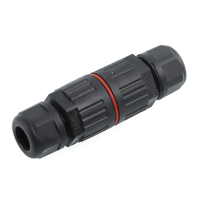 Клемний блок швидкого монтажу MARKSON SPL-2 IP68 на 2 проводи (0.08-2.5(4.0)мм²), чорний