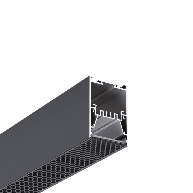 LED профіль підвісний з розсіювачем PC матовий опал KLOODI KLP5175HCF 2.5