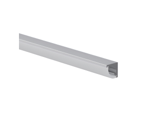 LED профіль кутовий з розсіювачем PC матовий опал KLOODI KLP0808_2, 2м 