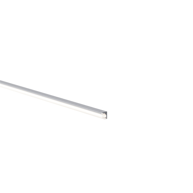 LED профіль кутовий з розсіювачем PC матовий опал KLOODI KLP0808_2, 2м 