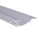 LED профіль врізний під шпаклівку з розсіювачем PC KLOODI KLP082_3 WH, 3м 