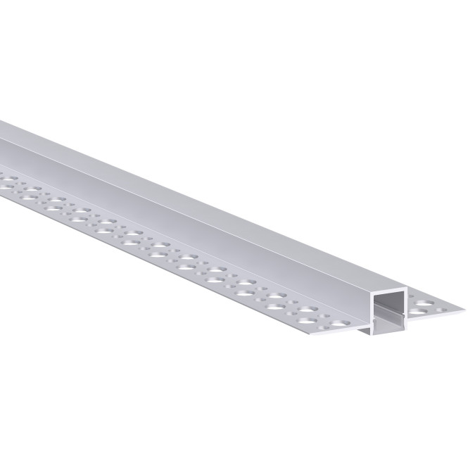 LED профіль під шпаклівку з розсіювачем PC морозний KLOODI KLP1010TR_3, 3м
