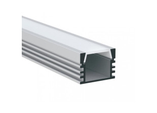 LED профіль підвісний з розсіювачем PC морозним KLOODI KLP1612_2, 2м