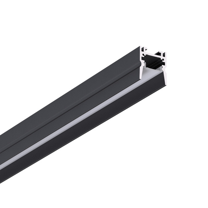 LED профіль підвісний з розсіювачем PC KLOODI KLP176 2 BK, 2м