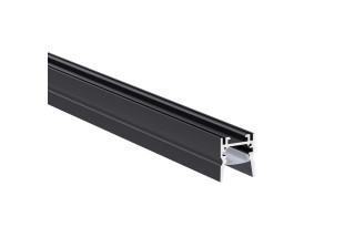 LED профіль підвісний з розсіювачем PC KLOODI KLP176 2 BK, 2м
