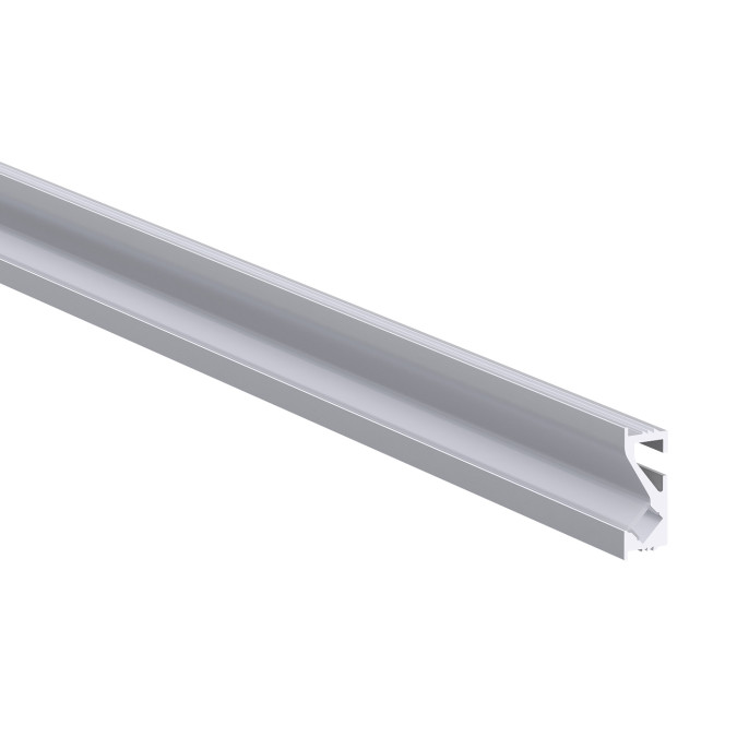 LED профіль меблевий з розсіювачем PC KLOODI KLP2009_3, 3м