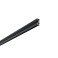 LED профіль меблевий з розсіювачем PC KLOODI KLP2009_3 BK, 3м